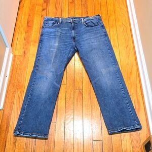 LEVI'S ▪︎ Men's 505 Regular Fit Jeans, Medium Blue, EUC